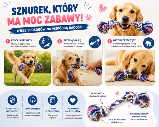 Sznur do gryzienia