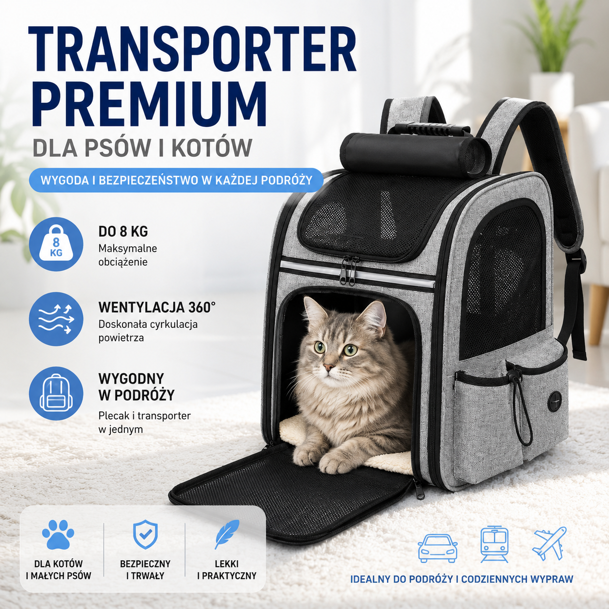 Plecak transporter