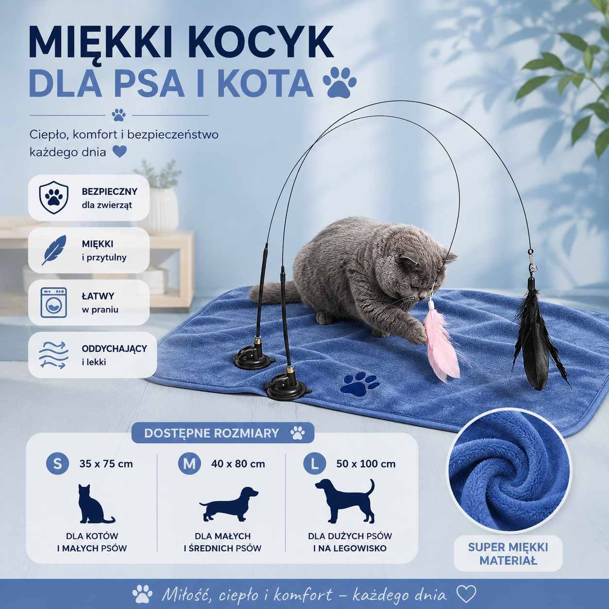 Ręcznik szybkoschnący dla zwierząt