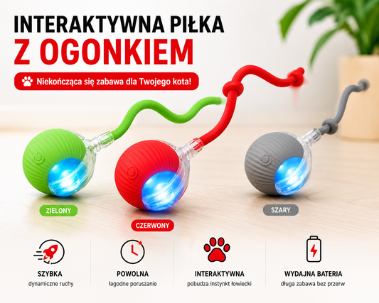 Interaktywna zabawka ze sznurkiem