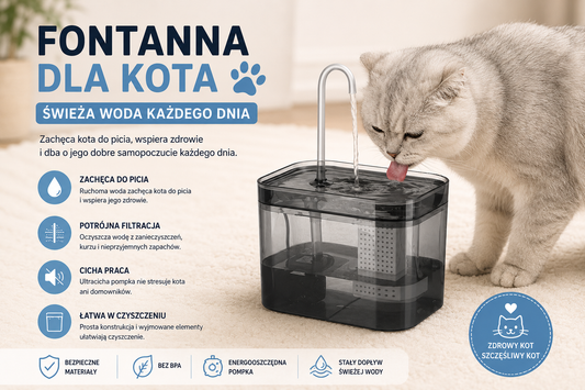 Fontanna dla kotów