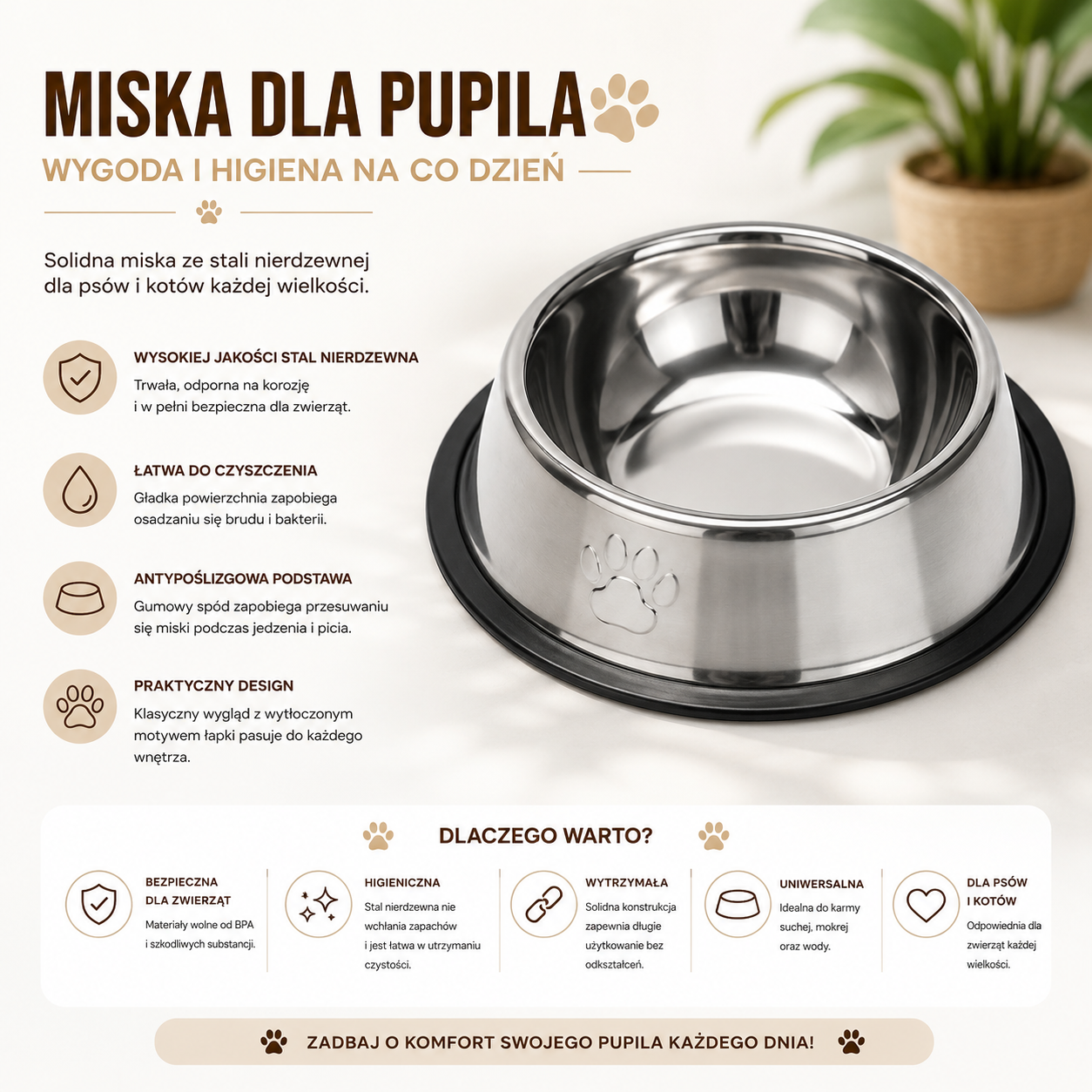 Miska dla zwierząt