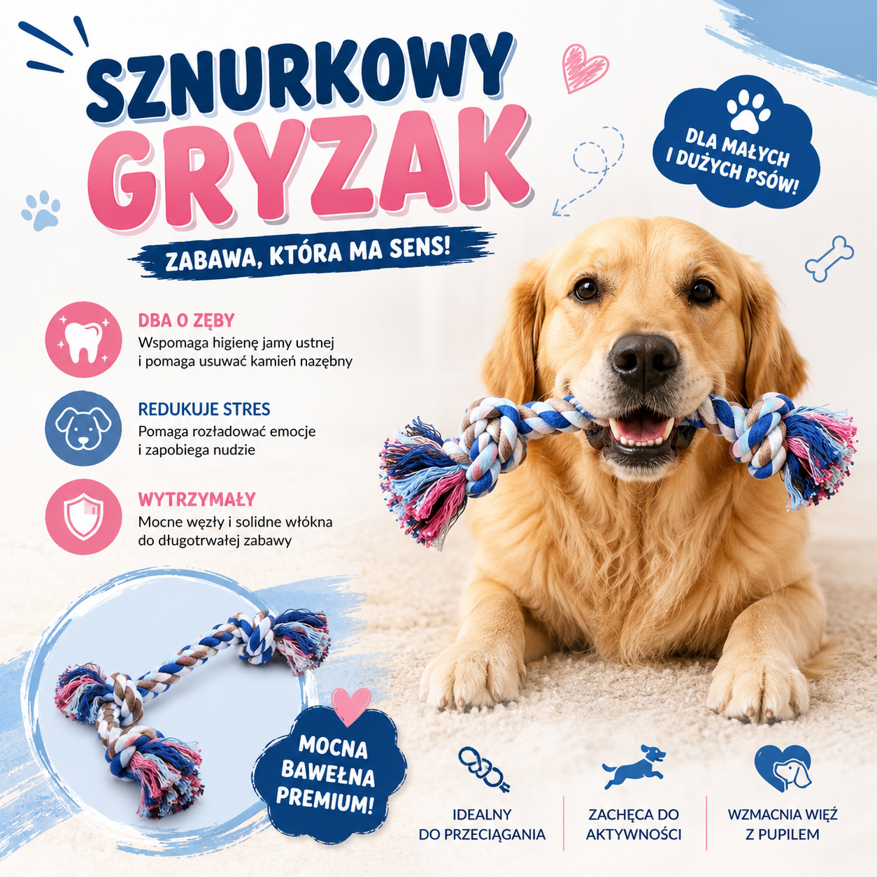 Sznur do gryzienia