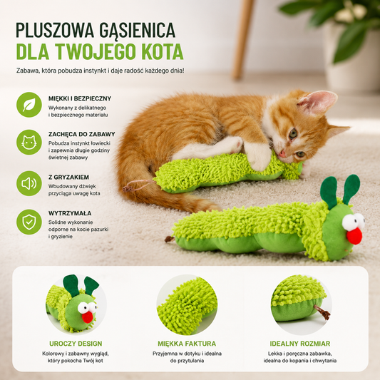 Pluszowa zabawka z kocimiętką